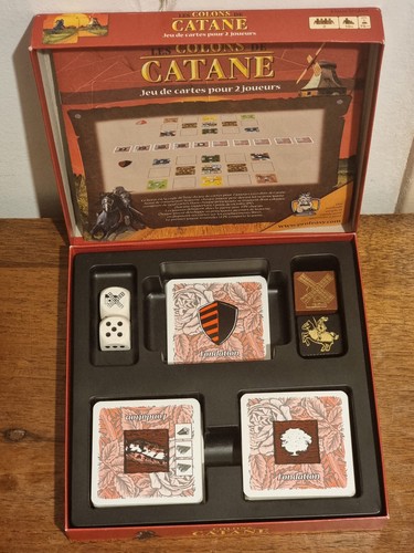 Colons catane jeu cartes - colons, de