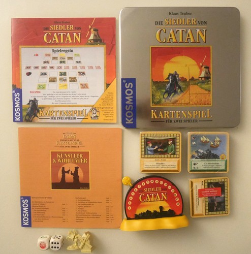 Jeu cartes catan - cartes, les